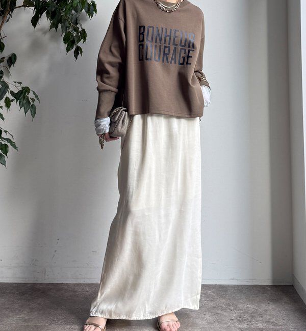  「【WEB限定】ポンチサイドファスナーロゴプルオーバー」|チノ|