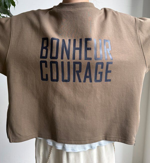  「【WEB限定】ポンチサイドファスナーロゴプルオーバー」|チノ|