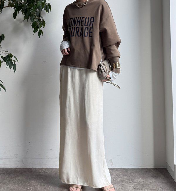  「【WEB限定】ポンチサイドファスナーロゴプルオーバー」|チノ|