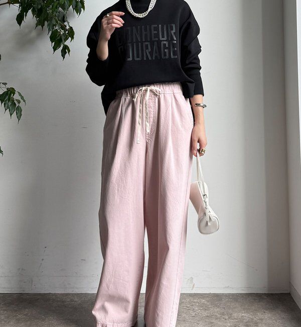  「【WEB限定】ポンチサイドファスナーロゴプルオーバー」|チノ|