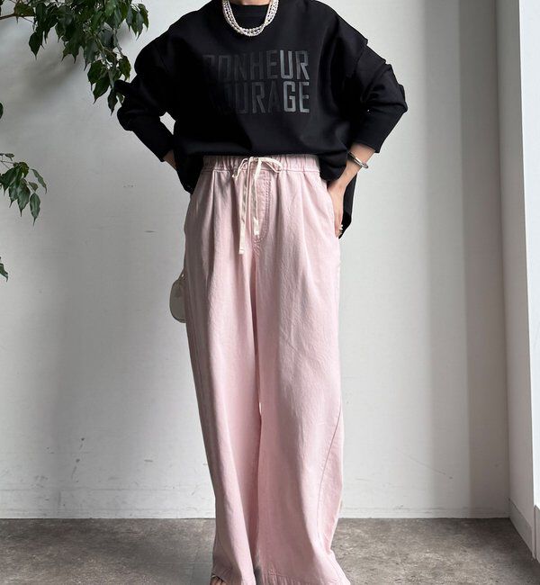  「【WEB限定】ポンチサイドファスナーロゴプルオーバー」|チノ|