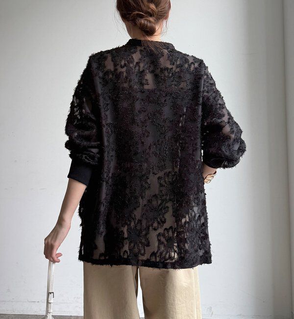  「【WEB限定】フリンジシアーシャツ」|シャツ・ブラウス|