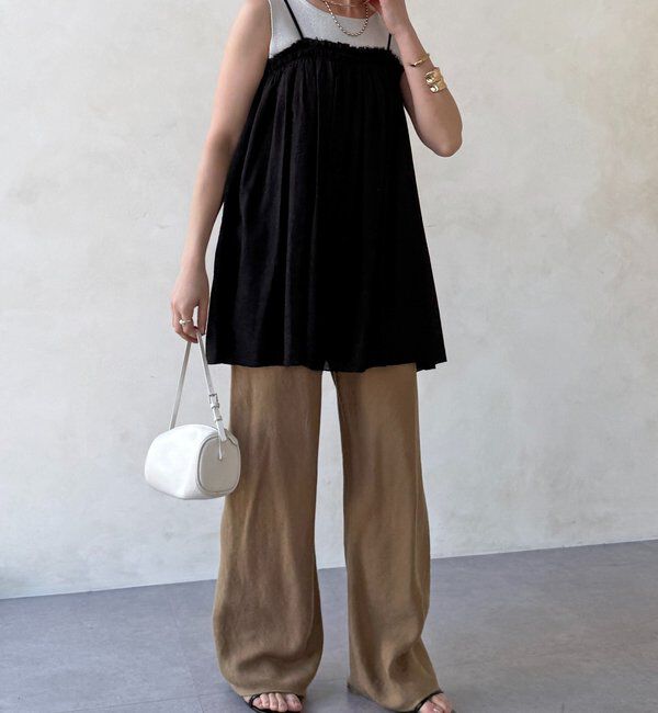  「ギャザーキャミ」|シャツ・ブラウス|