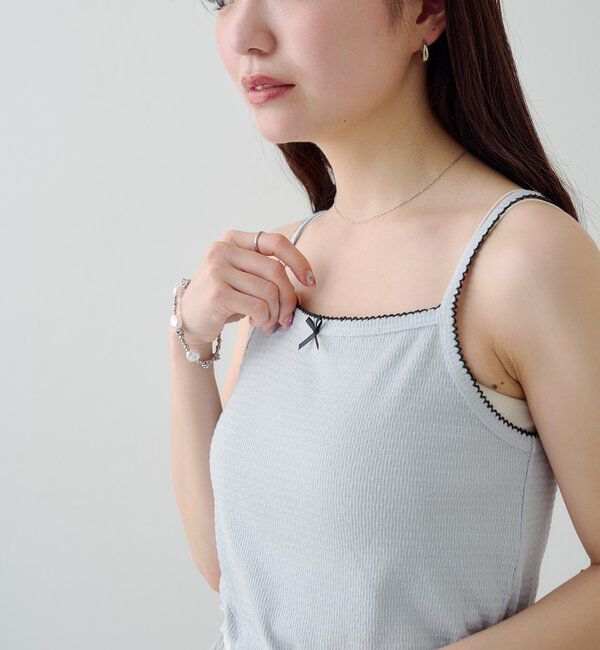  「ピコリボンキャミ」|キャミソール|