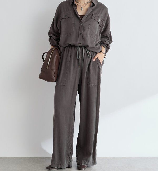  「【セットアップ可】ガーメントダイワイドシャツ」|シャツ・ブラウス|