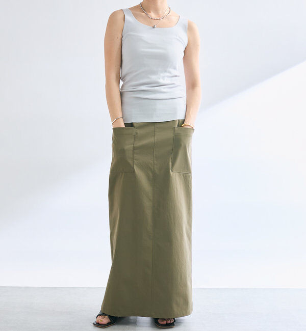  「【新色追加/RIVE DROITE 名品インナー】シームレスタンク」|キャミソール|