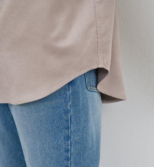  「フェイクスエードシャツ」|シャツ・ブラウス|