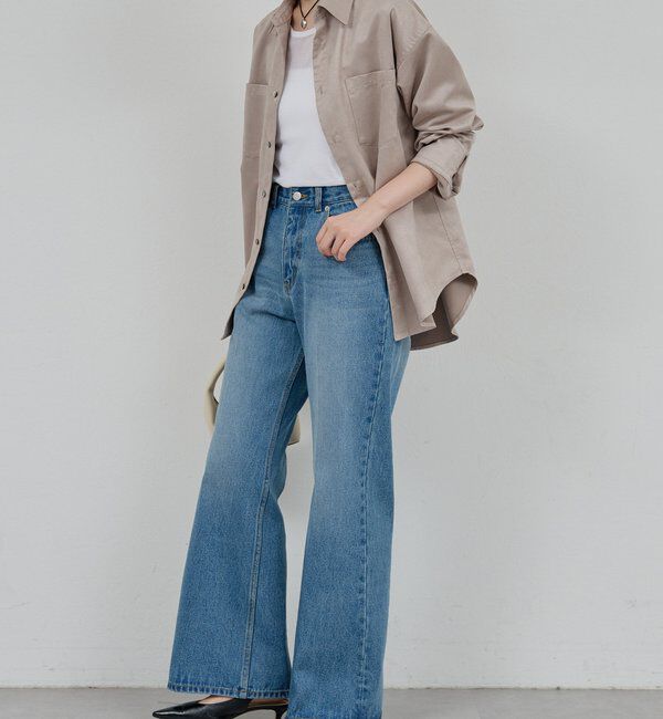  「フェイクスエードシャツ」|シャツ・ブラウス|