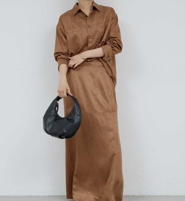  「フェイクスエードシャツ」|シャツ・ブラウス|