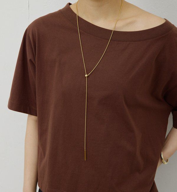  「コインY字ネックレス」|リング|