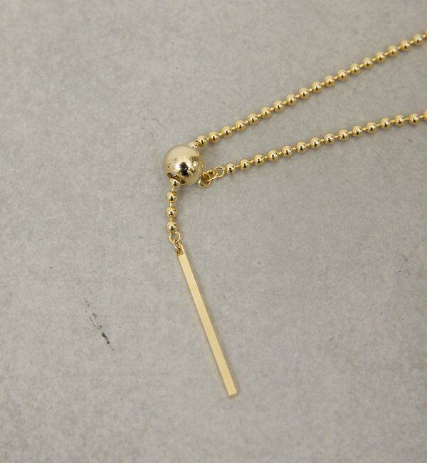  「コインY字ネックレス」|リング|