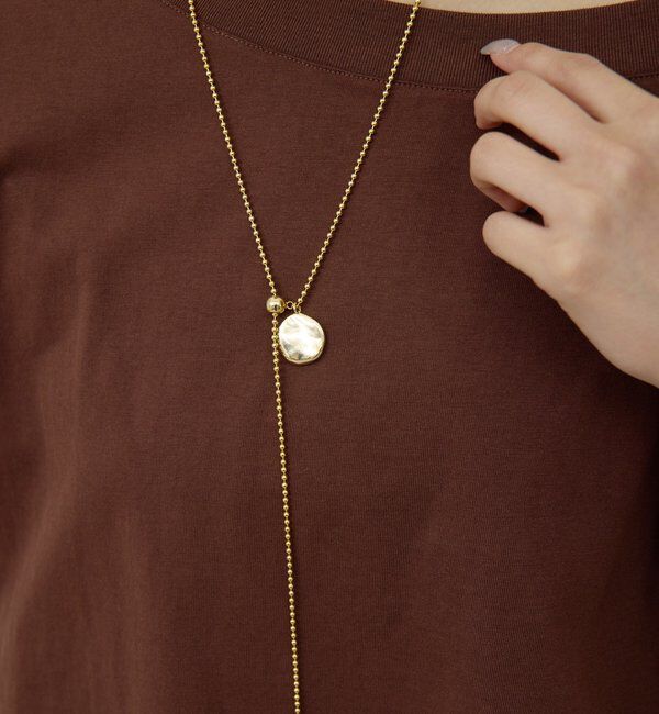  「コインY字ネックレス」|リング|