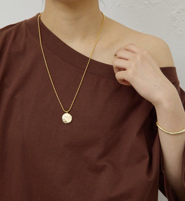  「コインY字ネックレス」|リング|