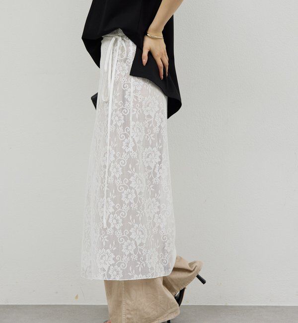  「レースラップスカート」|スカート|