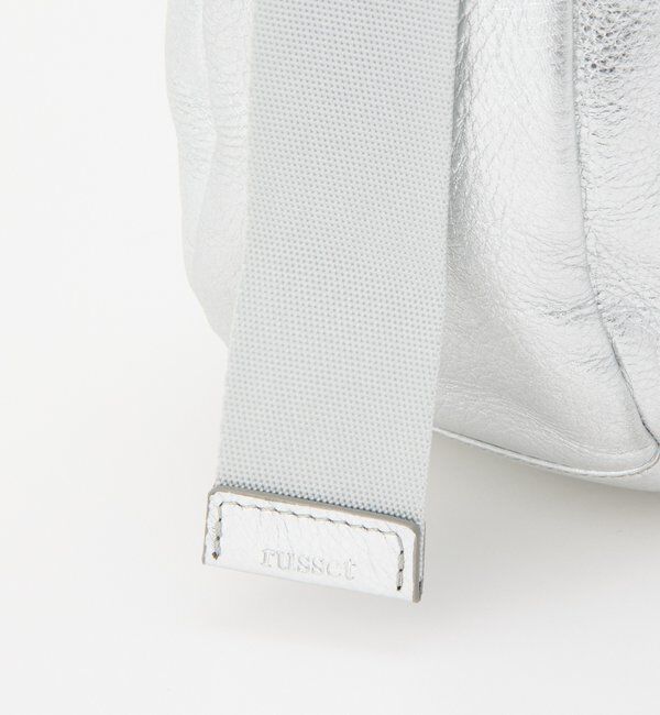  「ソフトレザーラウンドショルダーバッグ［silver］」|ショルダー・メッセンジャー|