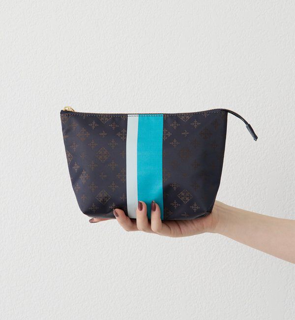  「ラインプリントポーチ M」|その他|