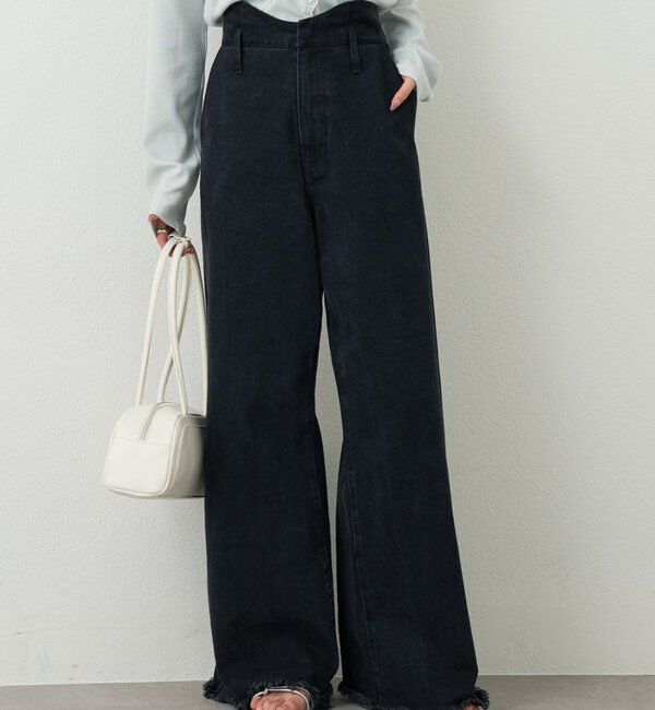  「ウェーブデニム」|デニム|ブラック