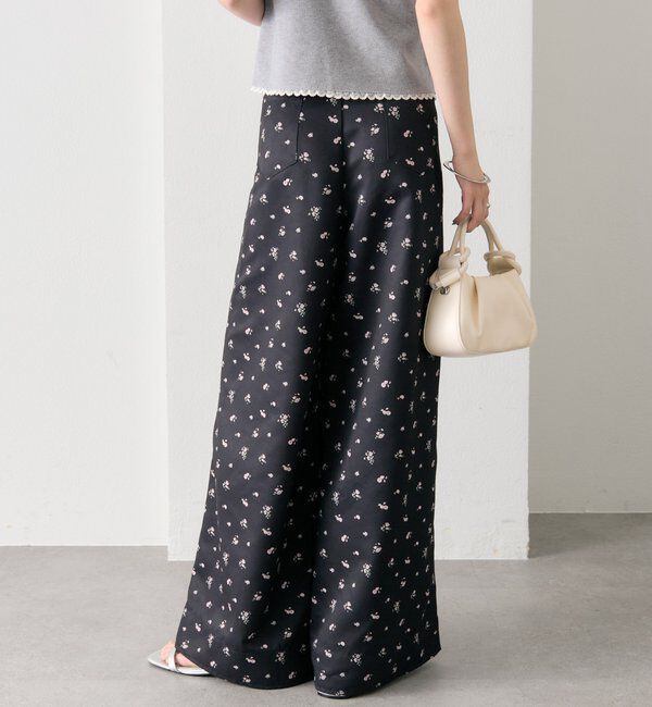  「フラワータックパンツ」|チノ|