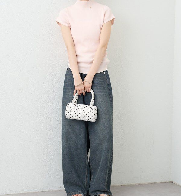  「ハイネックフレンチリブニット」|ニット・セーター|