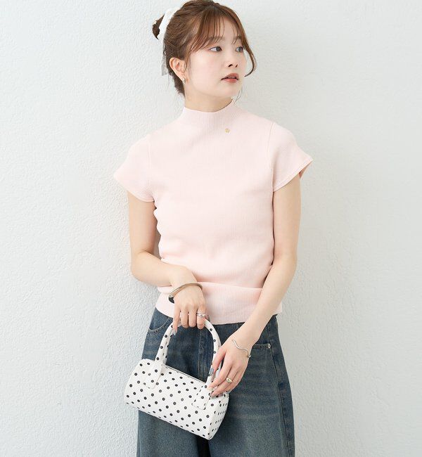  「ハイネックフレンチリブニット」|ニット・セーター|