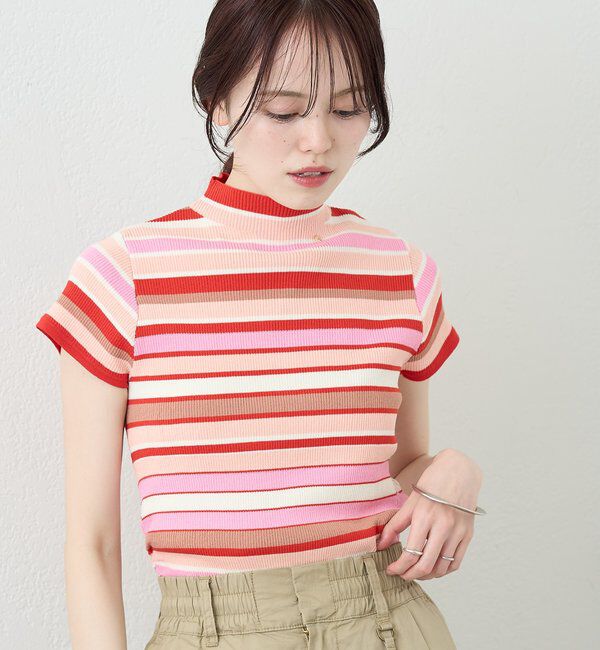  「ハイネックフレンチリブニット」|ニット・セーター|