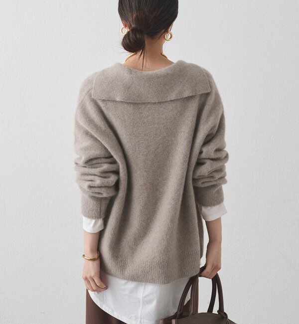  「FURウールスキッパーニット」|ニット・セーター|