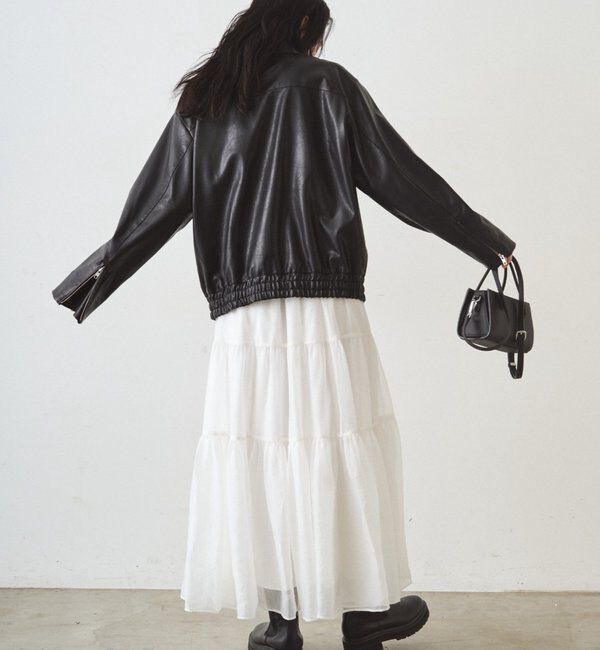  「フェイクレザージャケット」|ベスト・ジレ|