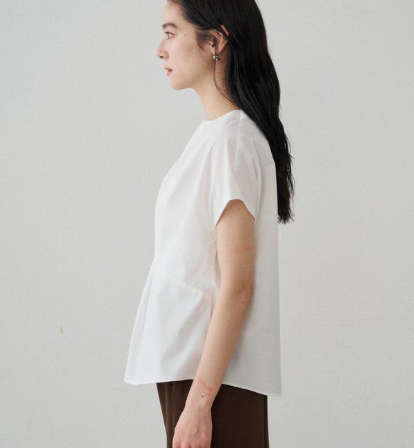  「フロントタックブラウス」|シャツ・ブラウス|