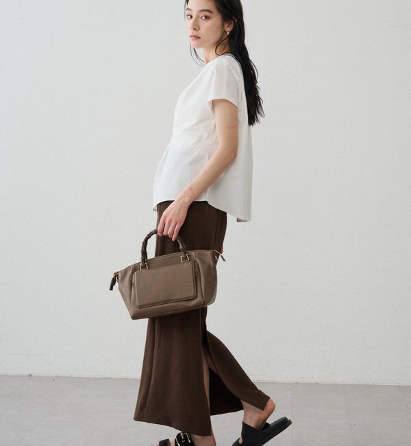  「フロントタックブラウス」|シャツ・ブラウス|