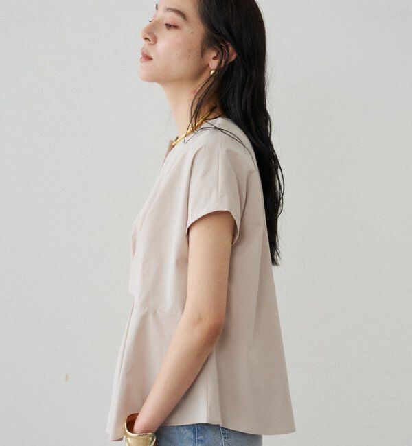  「フロントタックブラウス」|シャツ・ブラウス|