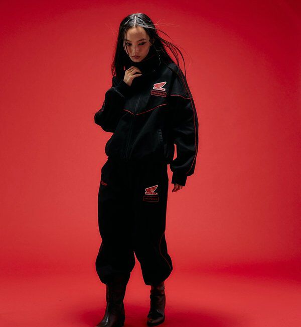  「【HONDA&times;Sourcream 】TRACK JACKET」|ブルゾン・スタジャン|