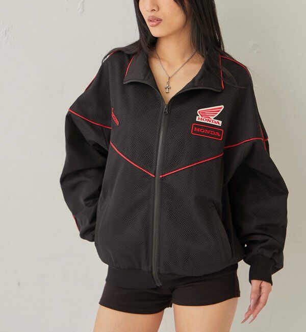  「【HONDA&times;Sourcream 】TRACK JACKET」|ブルゾン・スタジャン|
