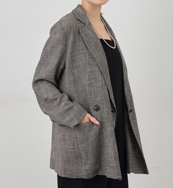  「《名品ジャケット》からみ織りジャケット」|テーラードジャケット|