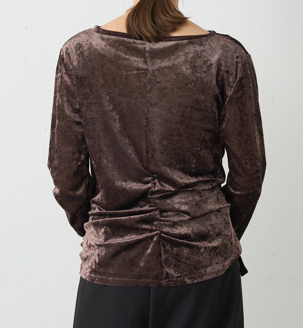  「シアーベロアトップス」|Tシャツ・カットソー|