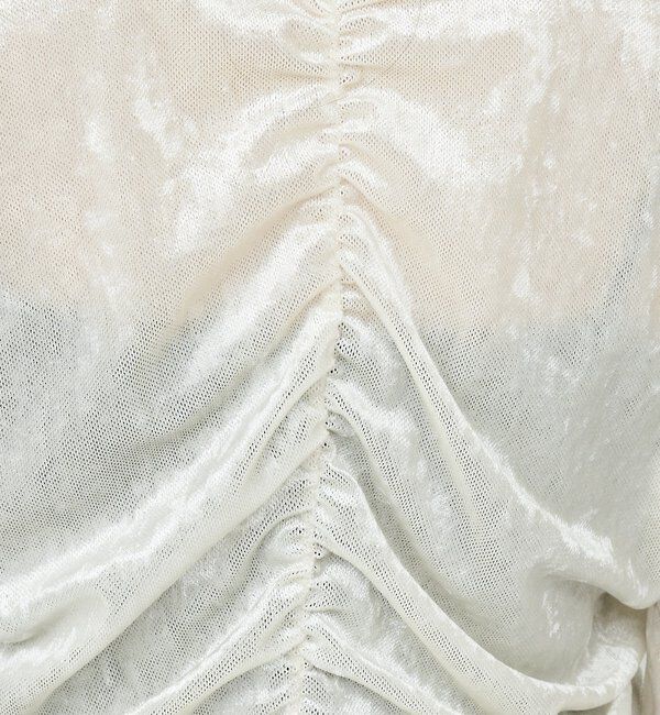  「シアーベロアカーディガン」|Tシャツ・カットソー|