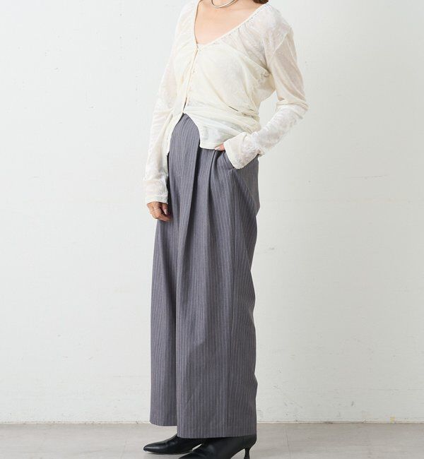  「シアーベロアカーディガン」|Tシャツ・カットソー|