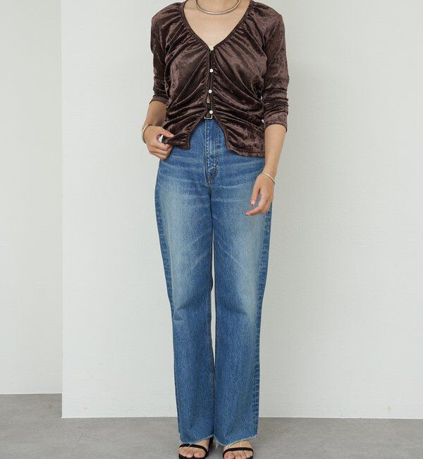  「シアーベロアカーディガン」|Tシャツ・カットソー|