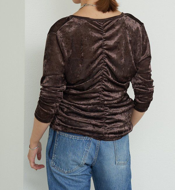  「シアーベロアカーディガン」|Tシャツ・カットソー|