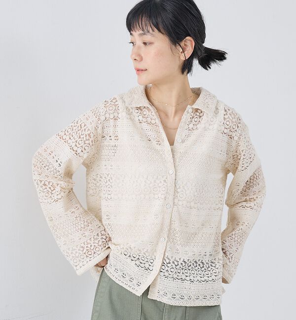 collex「総レースブラウス」|シャツ・ブラウス|