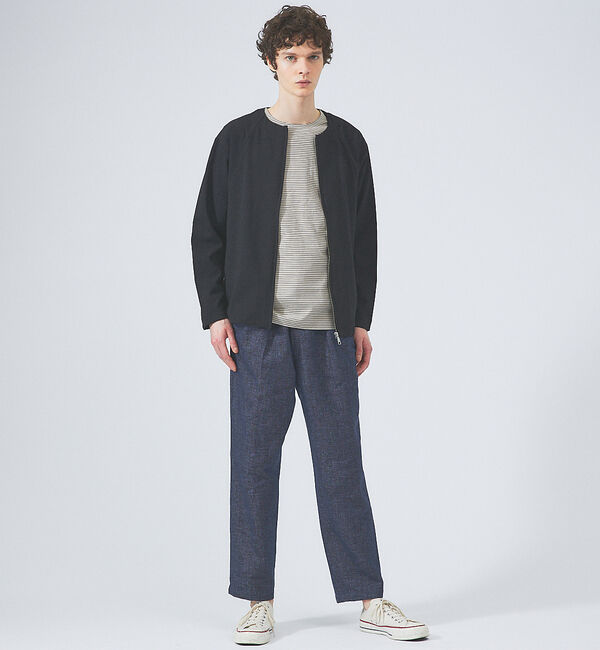 ABAHOUSE「【尾州】2タック バックミックス デニム」|デニム|