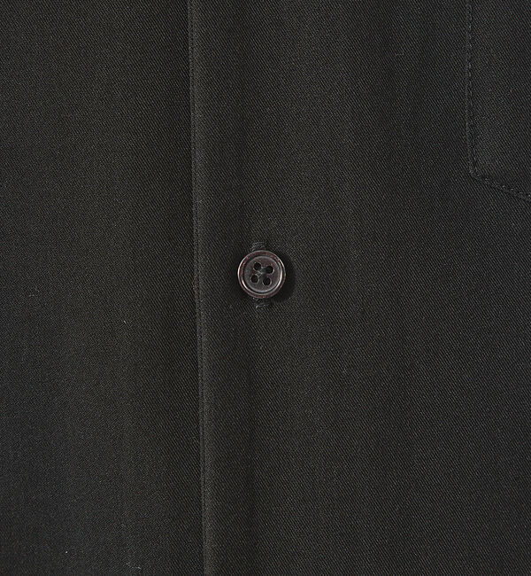 ABAHOUSE「【変形襟】シャンブレーツイル カラーレス シャツ / バンドカラーシャツ / 従」|シャツ・ブラウス|