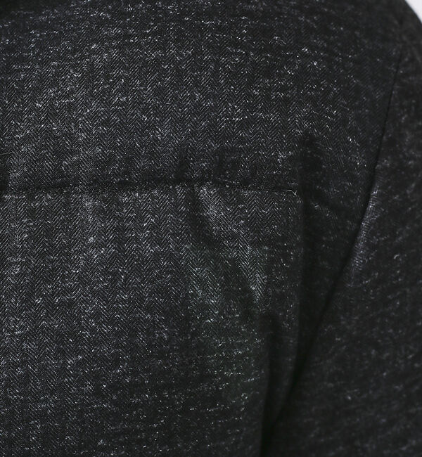 ABAHOUSE「【撥水】700FP ウールライク ダウンジャケット/フードブルゾン」|ダウン|