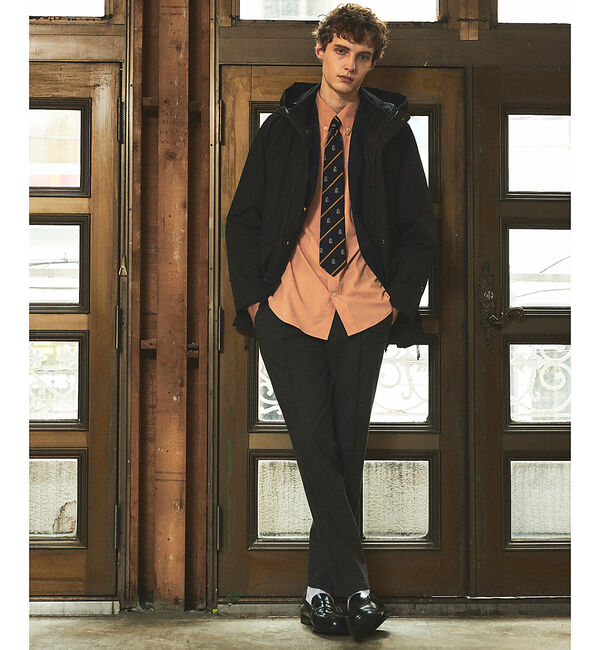 ABAHOUSE「【パウダータッチ】 ボタンダウンシャツ」|シャツ・ブラウス|