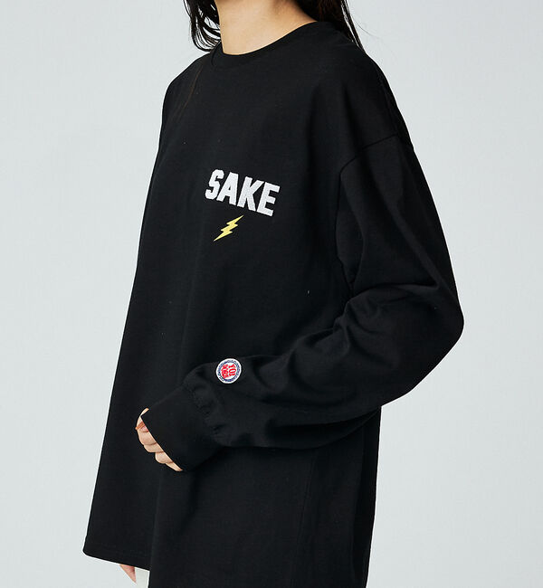 ABAHOUSE「【YOIDORE / ヨイドレ】KAMINARISAMA / 雷様 刺繍ロングT」|Tシャツ・カットソー|