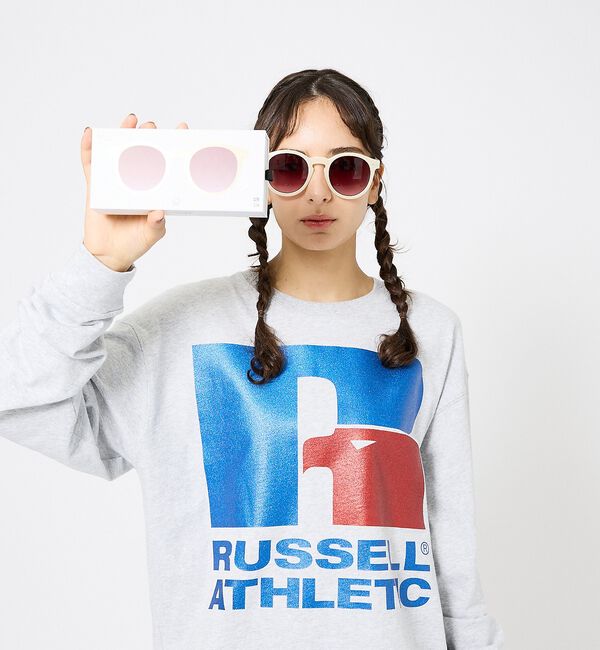 ABAHOUSE「【IZIPIZI/イジピジ】SUN #M/ラウンド型 サングラス / ユニセック」|メガネ|