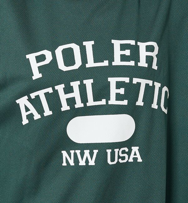 ABAHOUSE「【POLeR/ポーラー】ATHLETIC ロゴTシャツ / 61MCV0036」|Tシャツ・カットソー|