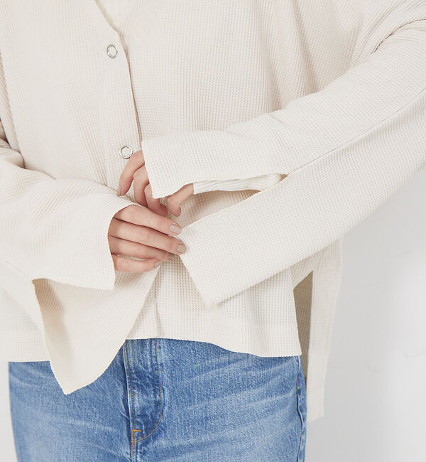 Rouge vif「ワッフルカーディガン」|カーディガン|