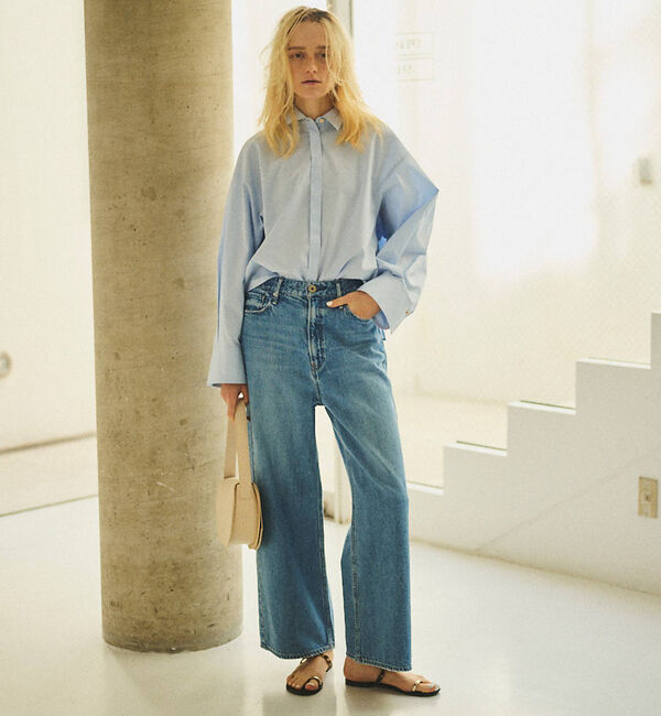 Rouge vif「【LAOCOONTE／ラオコンテ】フラットトングサンダル Elea Suede」|サンダル|