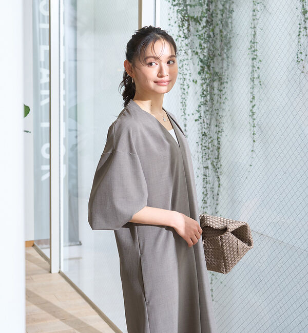 Rouge vif「【セットアップ対応】タックリラックスワンピース」|ワンピース|