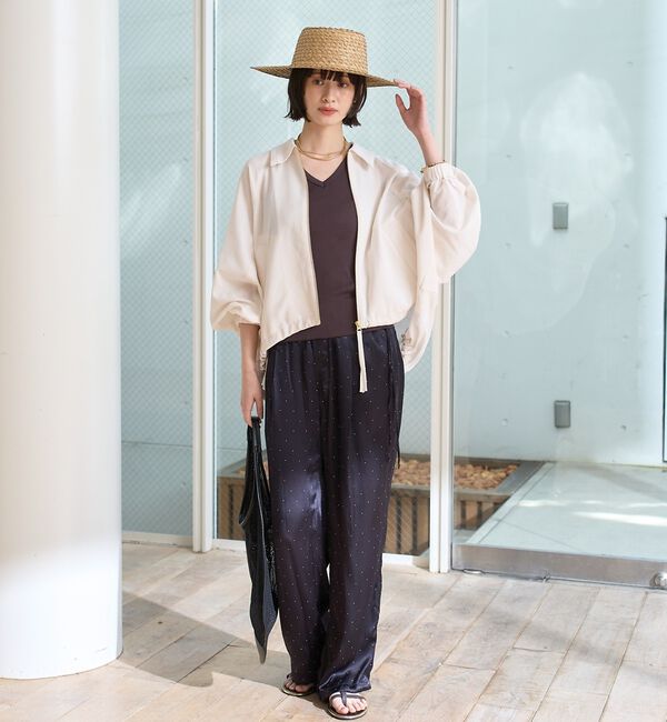 Rouge vif「【人気追加】コクーンブルゾン」|ブルゾン・スタジャン|